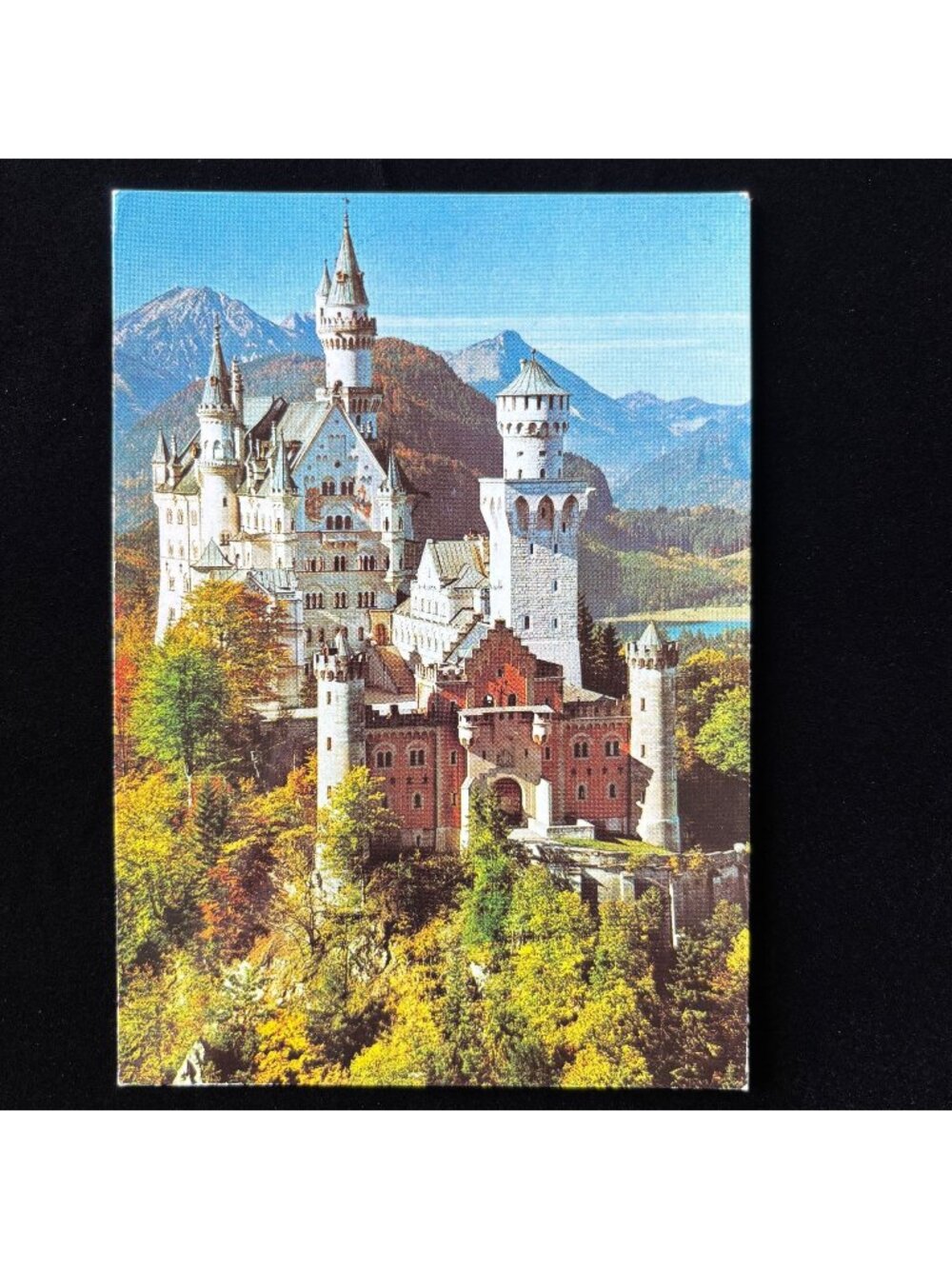Vintage Postcard 2000 Oberammergau Passion Play Neuschwanstein Castle Kitzbuhel
